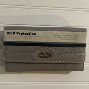 Long Gray Wallet